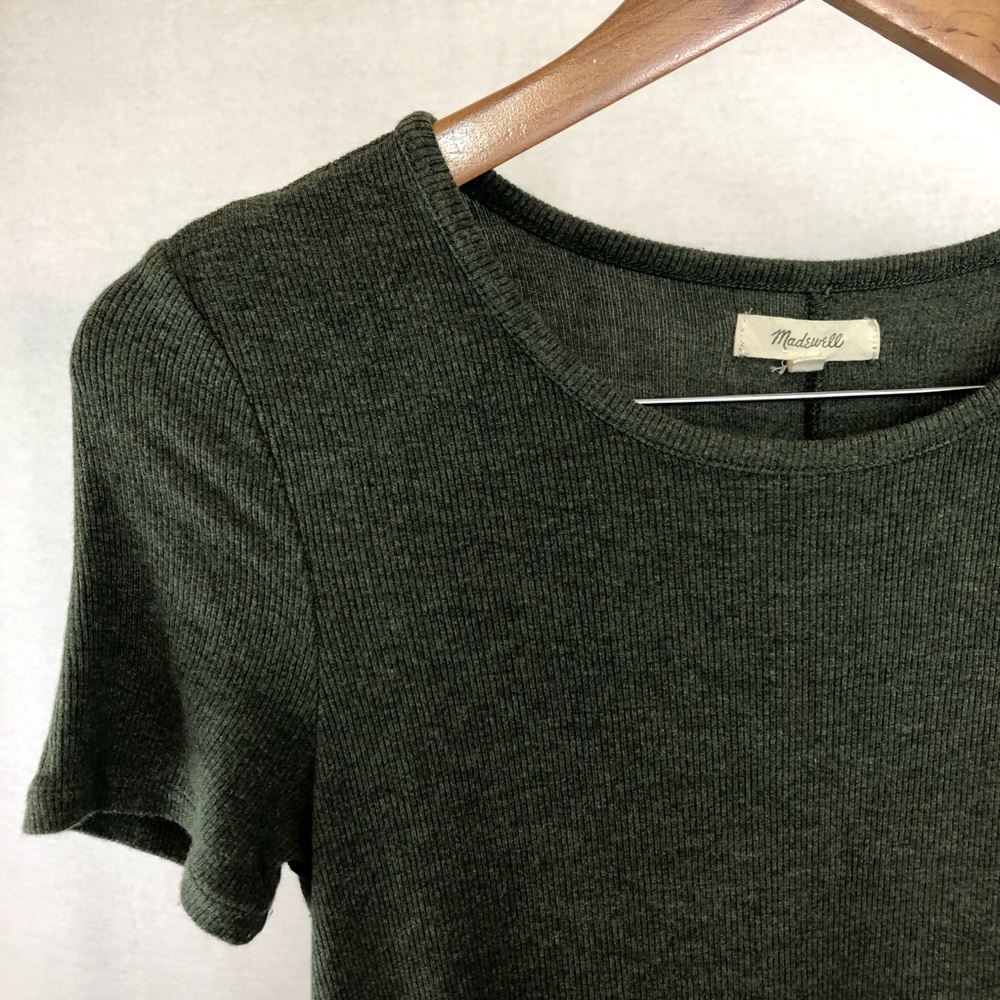 Madewell ribbed t-shirt dress